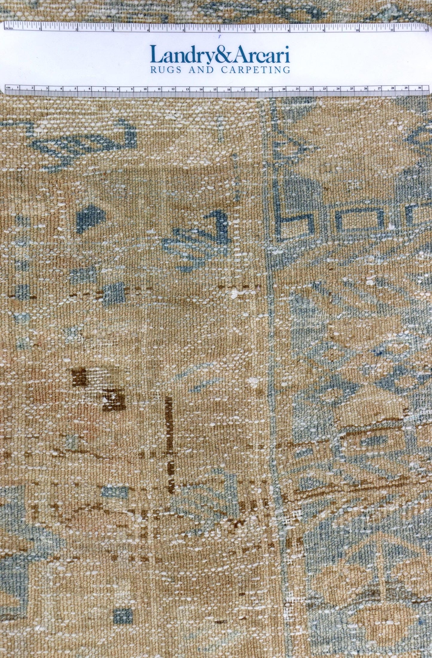Vintage Karaja Handwoven Transitional Rug, J65379