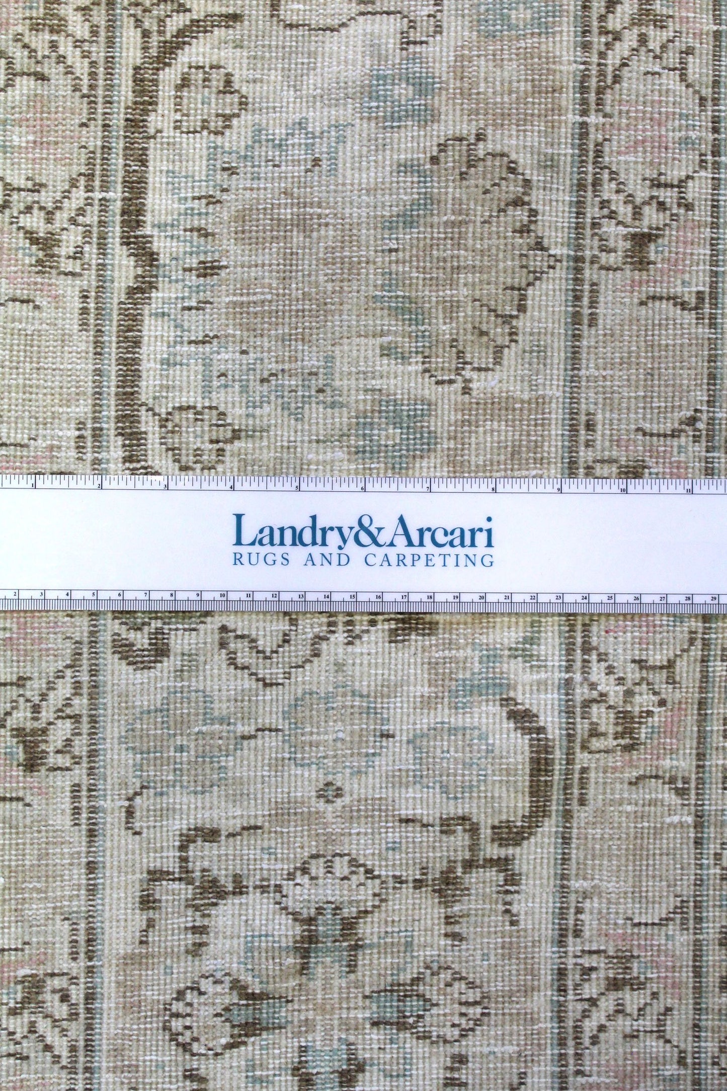 Vintage Kayseri Handwoven Transitional Rug, J61679