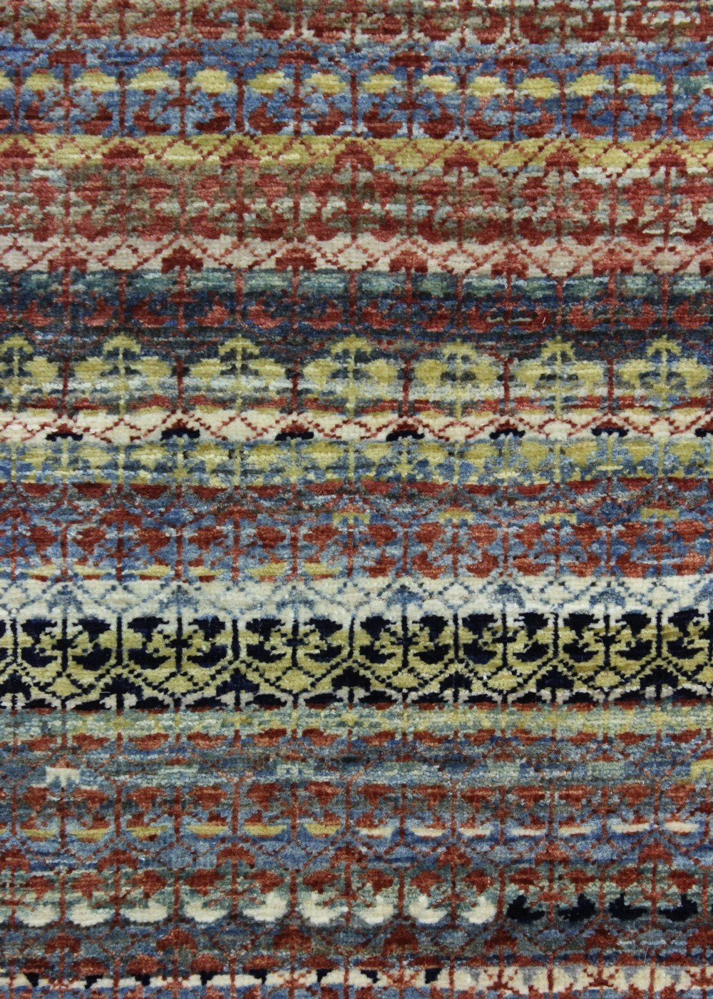 Mamluk Candy Stripe Handwoven Transitional Rug, J68714