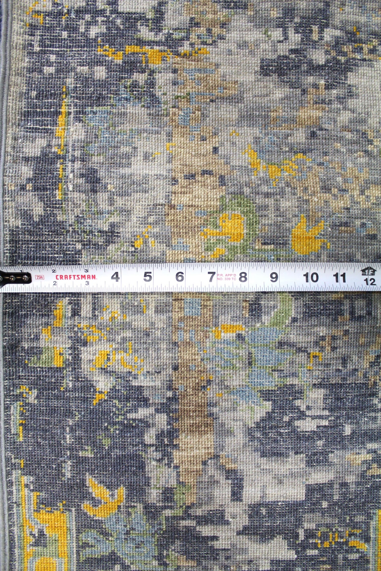 Moghul Erased Handwoven Transitional Rug, J61011