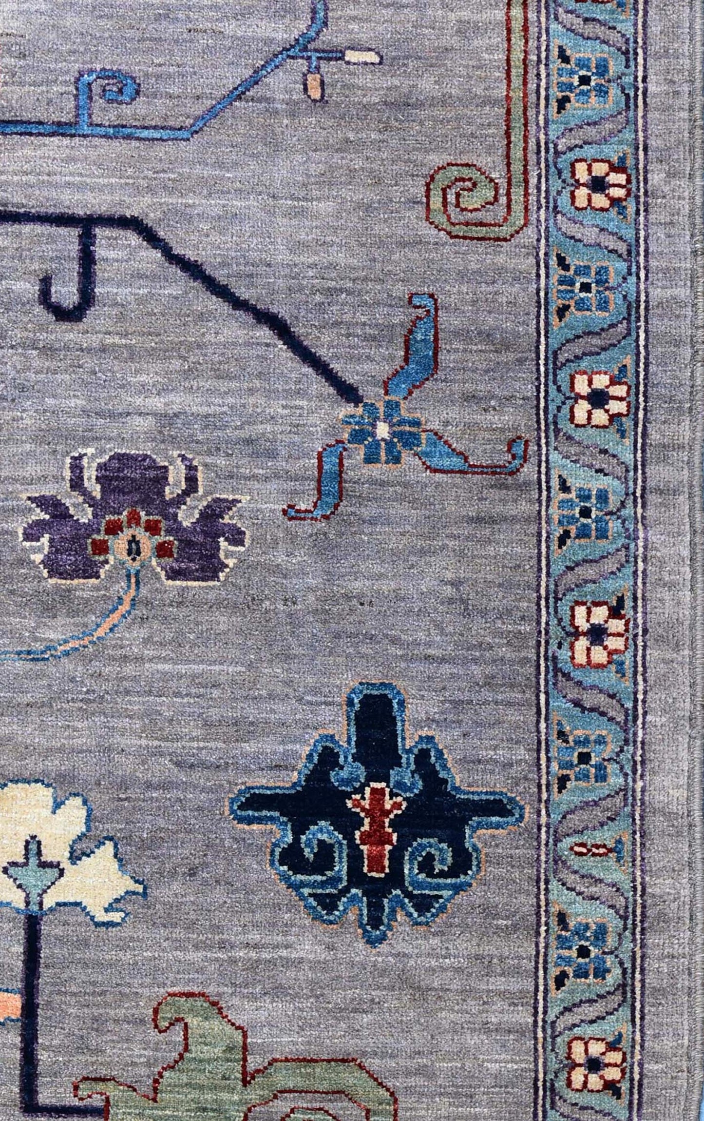 Oushak Wagerieh Handwoven Transitional Rug, J65076