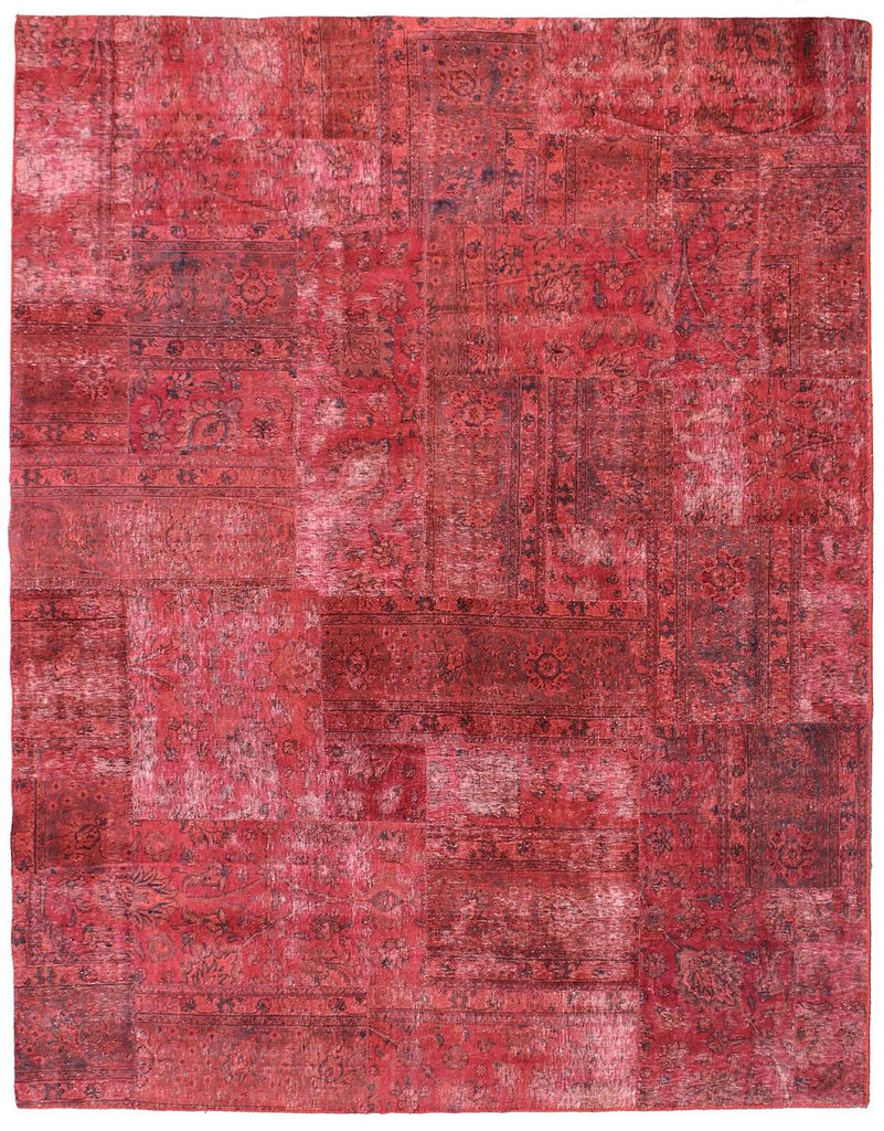 Patchwork Handwoven Transitional Rug Landry & Arcari