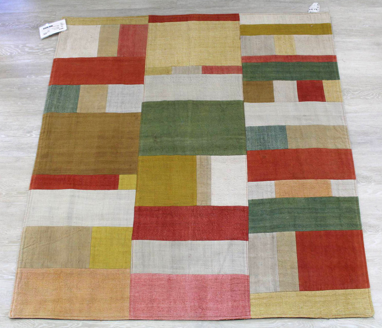 Vintage Patchwork Kilim Handwoven Closeout Rug, J21943
