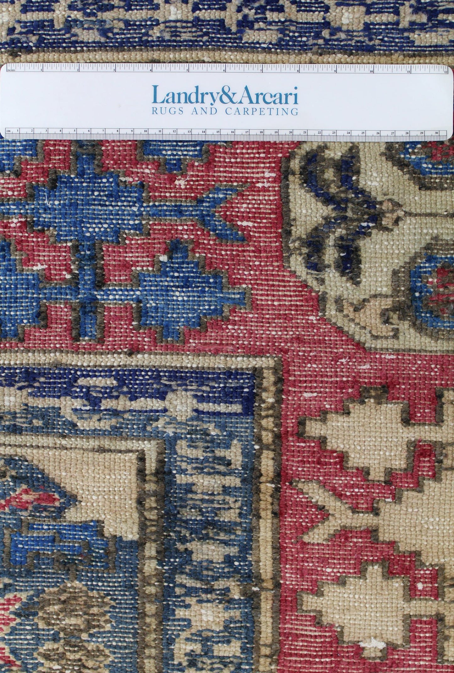 Vintage Soumak Handwoven Transitional Rug, J63007