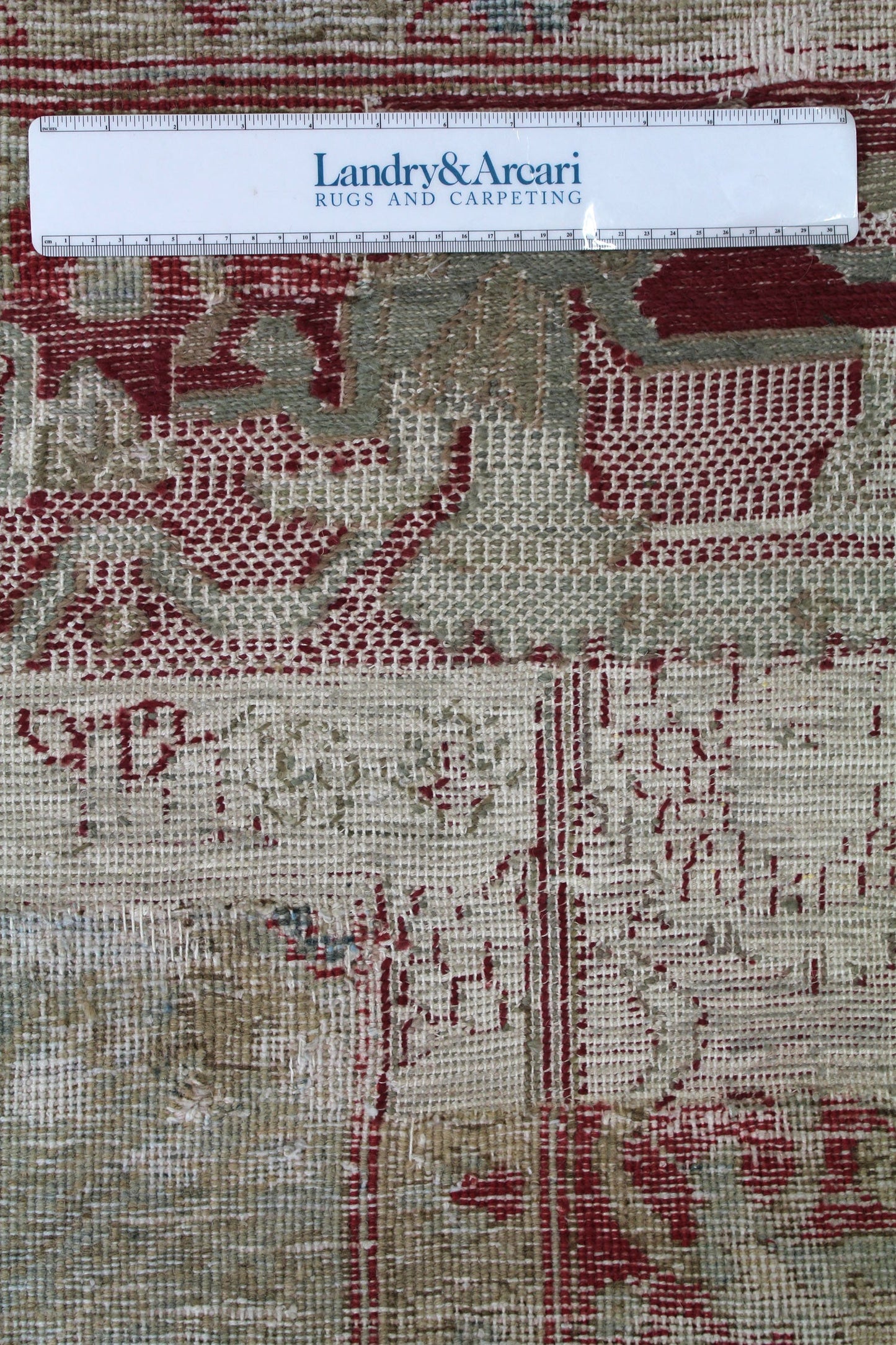 Vintage Tabriz Handwoven Transitional Rug, J63385