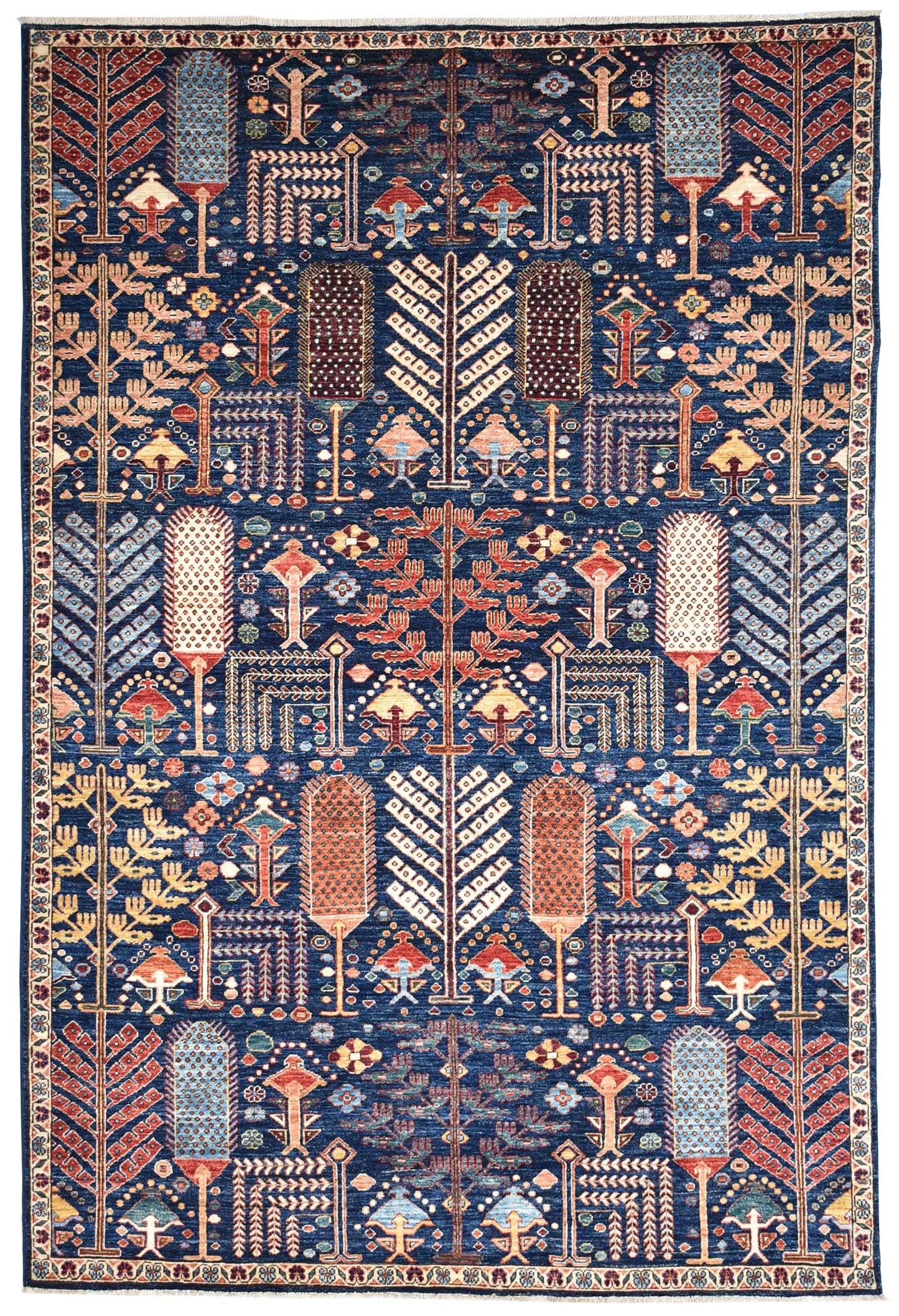 Bakshaish Willow Handwoven Tribal Rug