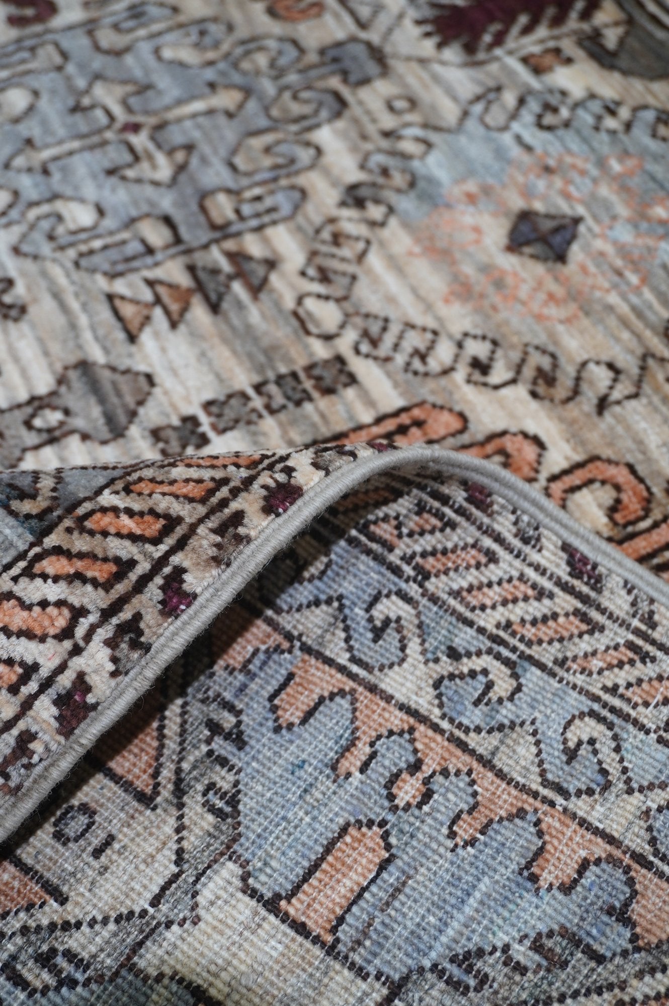 Baluchi Handwoven Tribal Rug, J64439