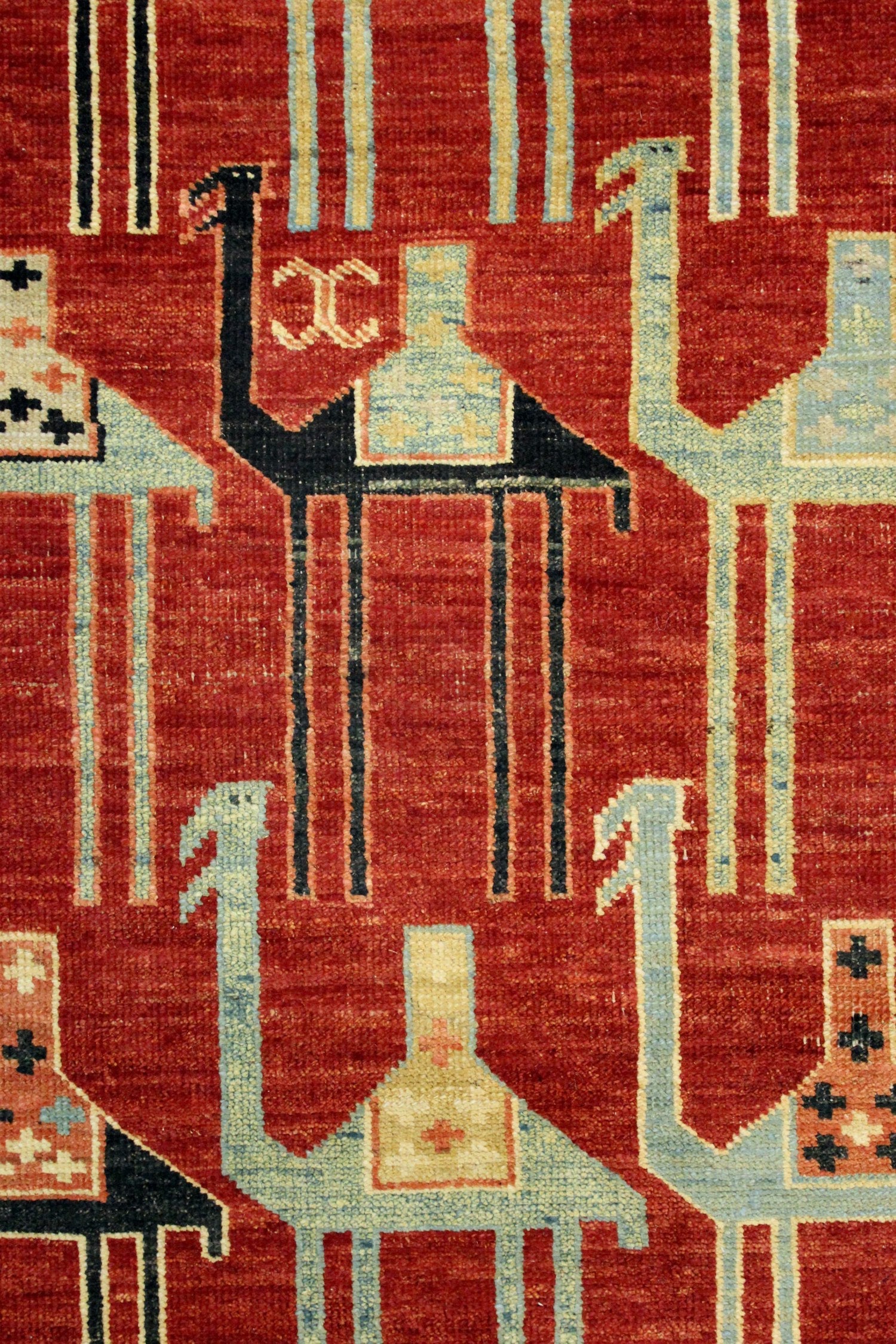 Camel Handwoven Tribal Rug, J69686