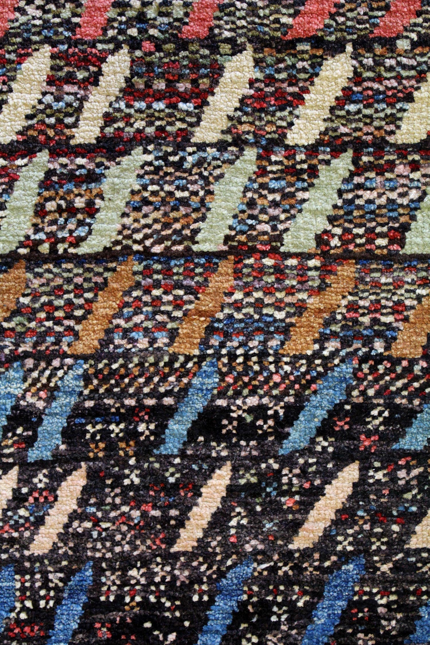 Vintage Gabbeh Handwoven Tribal Rug, J62725