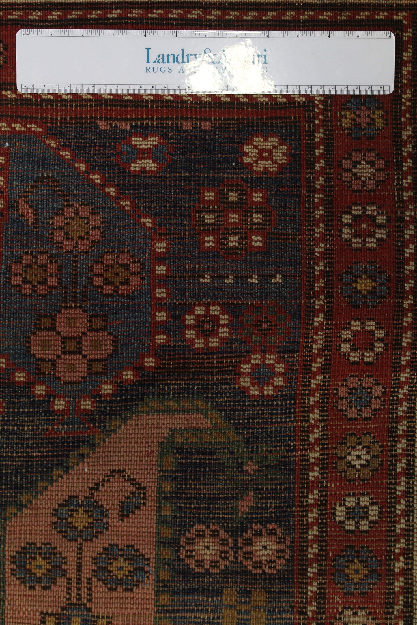 Vintage Gendje Handwoven Tribal Rug, J63633