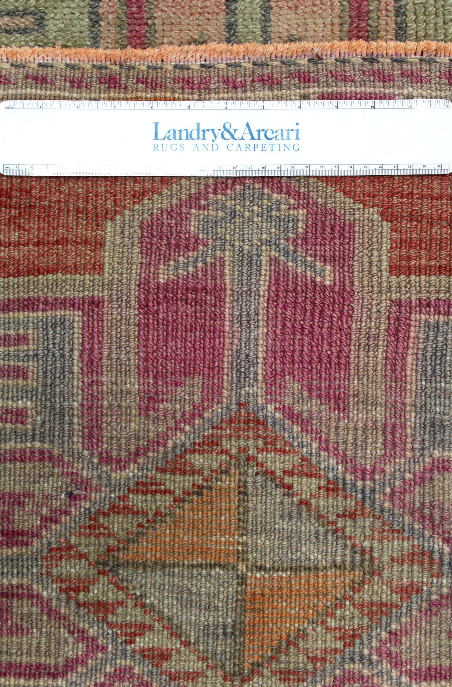 Vintage Herki Handwoven Tribal Rug, J63478