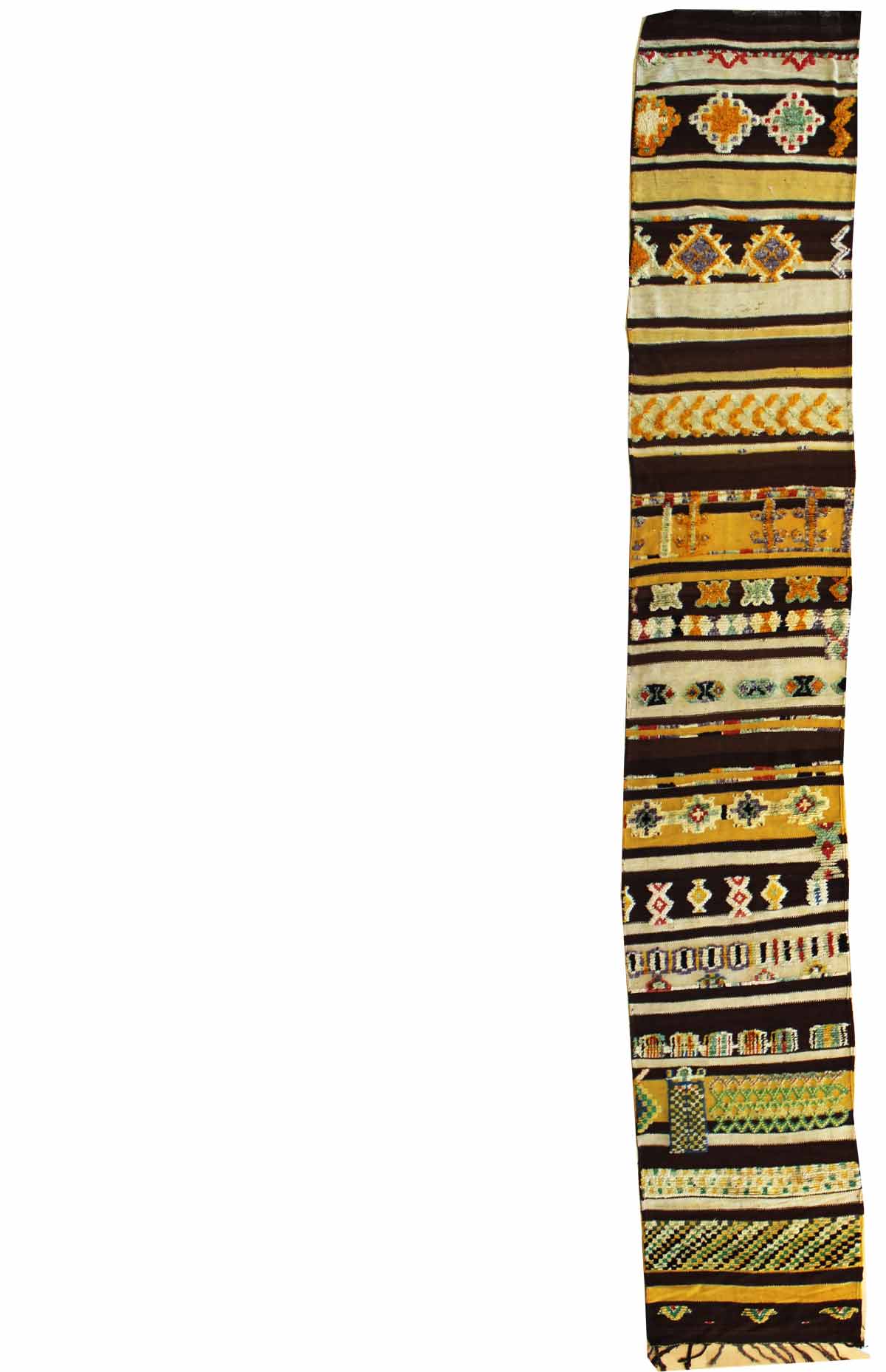 Vintage High Atlas Handwoven Tribal Rug