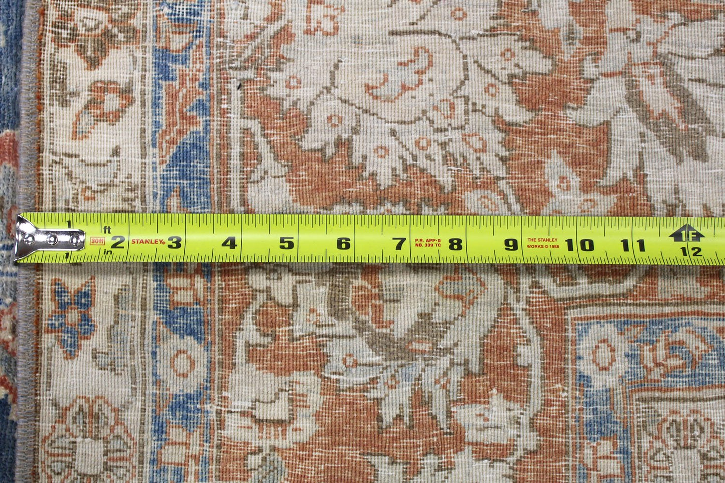 Vintage Hunting Isphahan Handwoven Closeout Rug, J58767