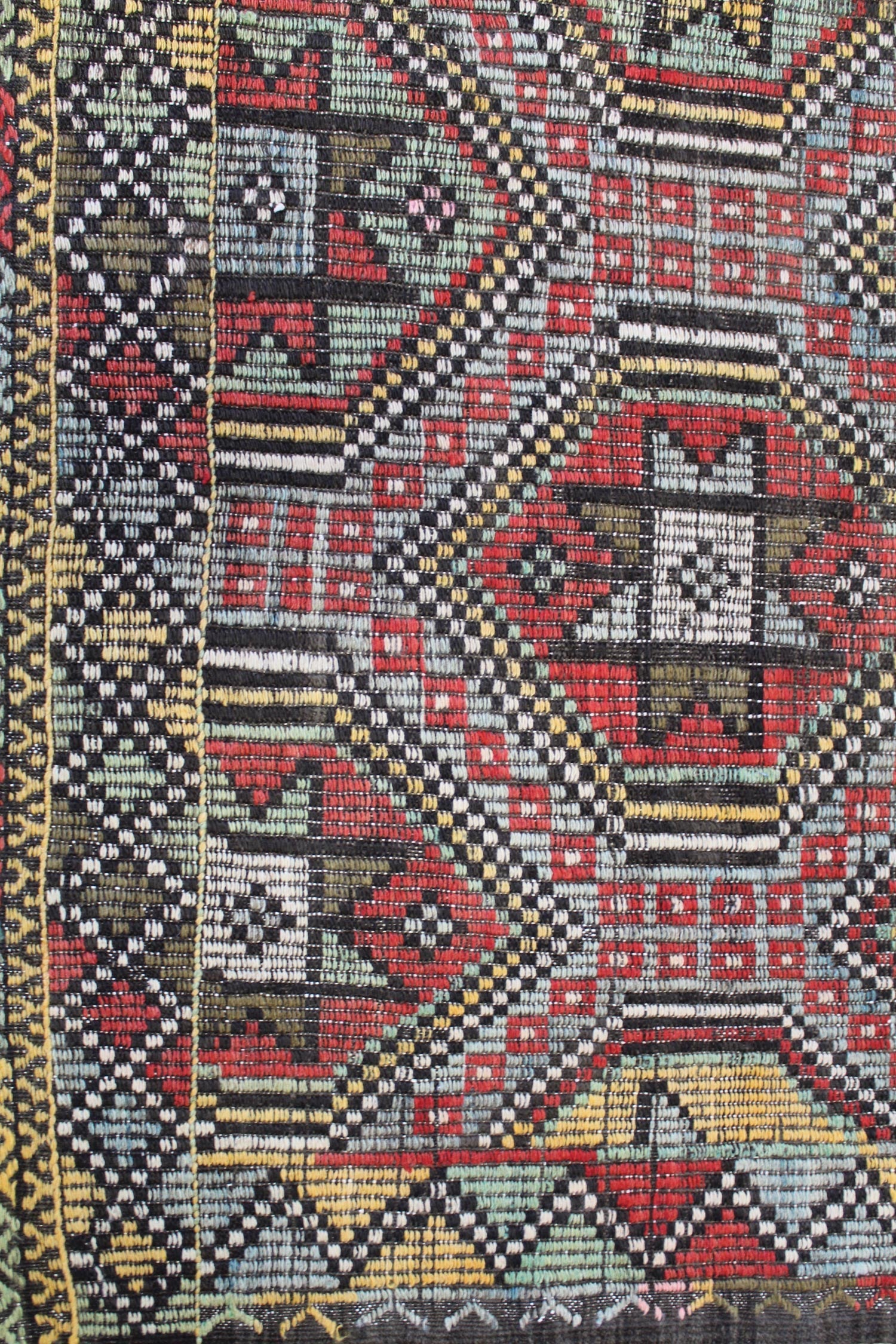 Vintage Jijim Handwoven Tribal Rug, J59071
