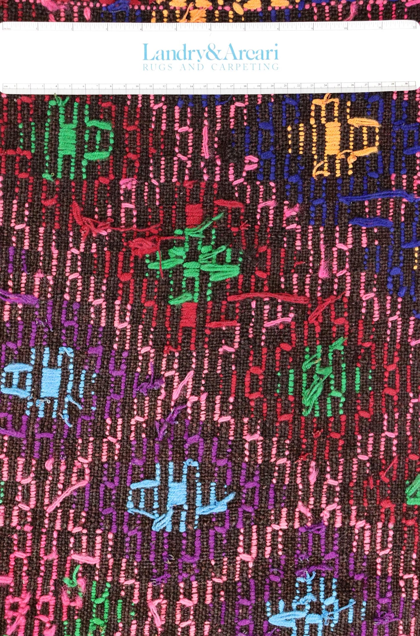 Vintage Jijim Handwoven Tribal Rug, J64713