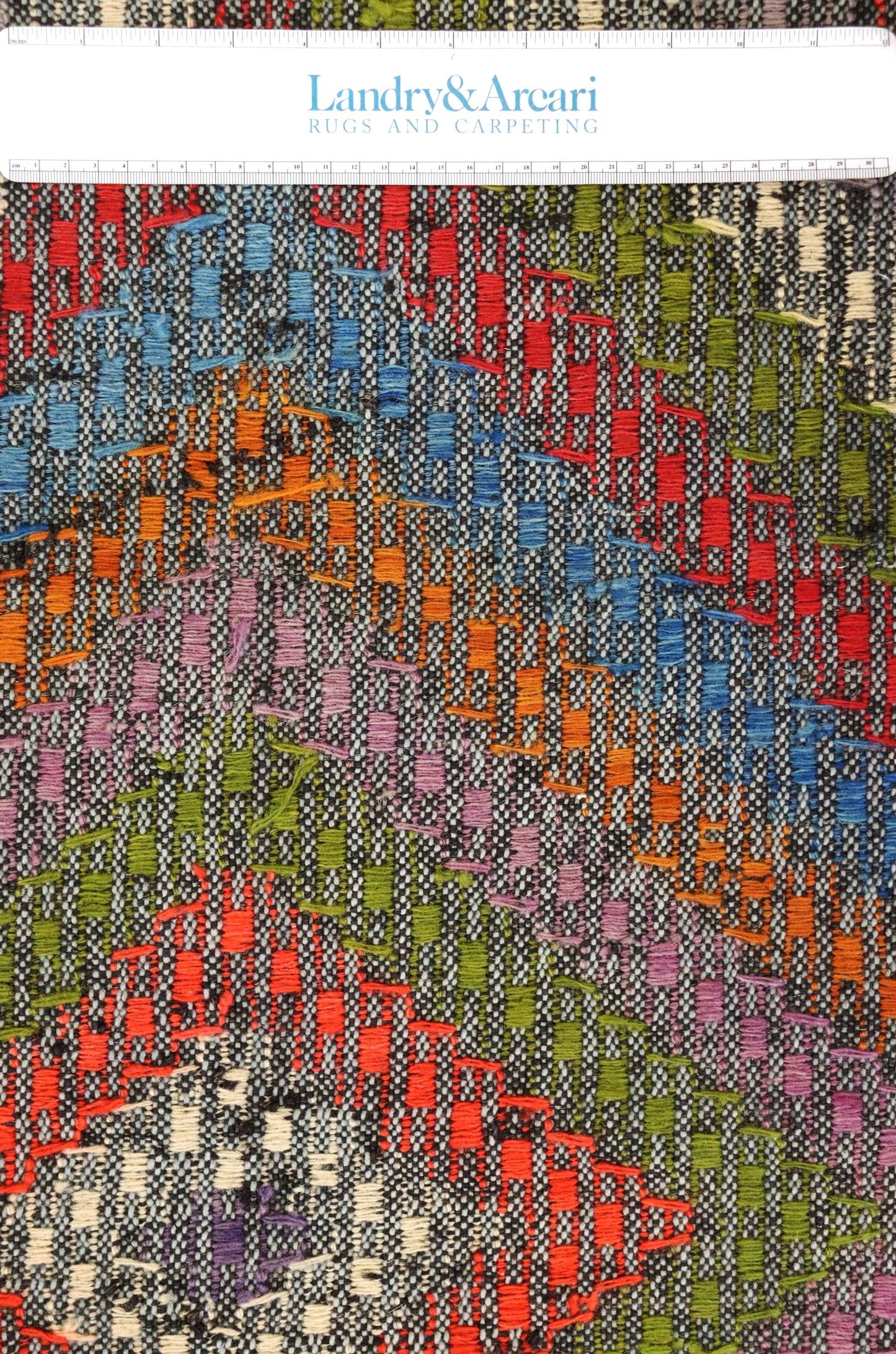 Vintage Jijim Handwoven Tribal Rug, J64719