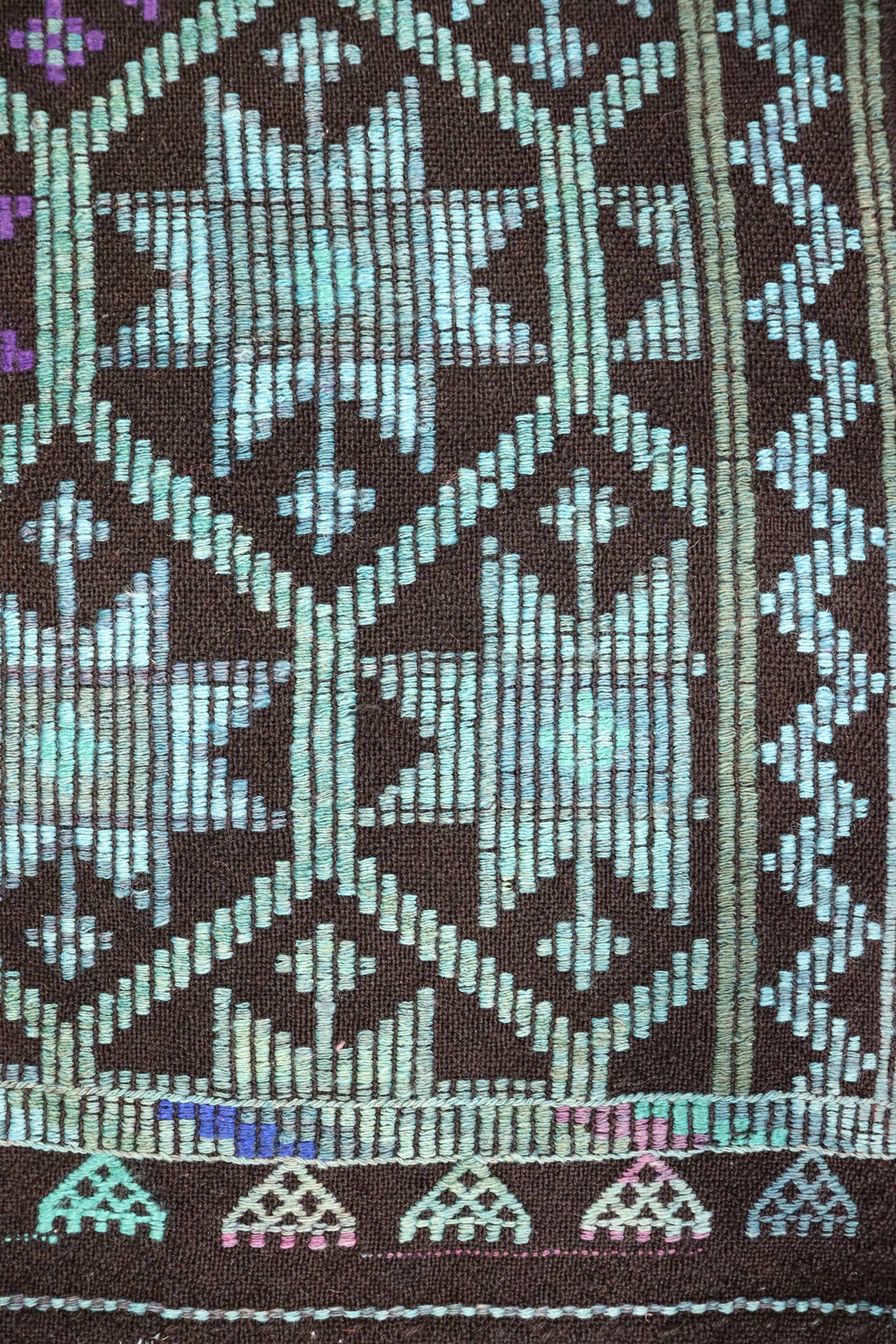 Vintage Jijim Handwoven Tribal Rug, J64733