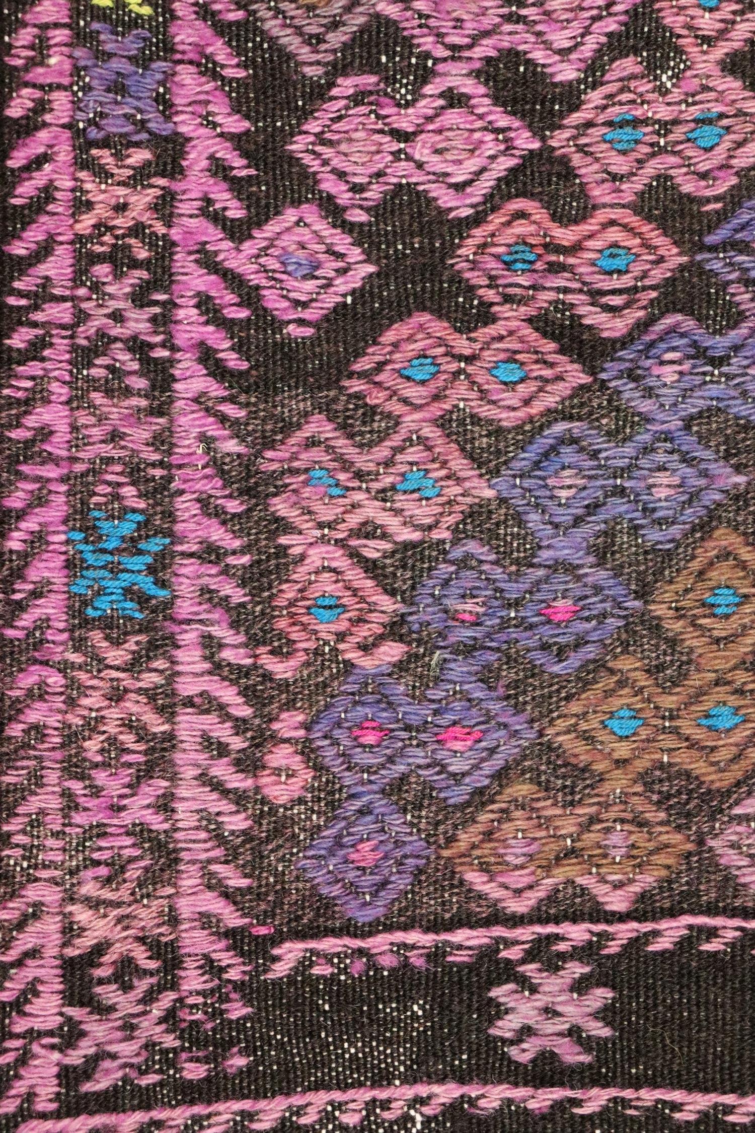 Vintage Jijim Handwoven Tribal Rug, J64741