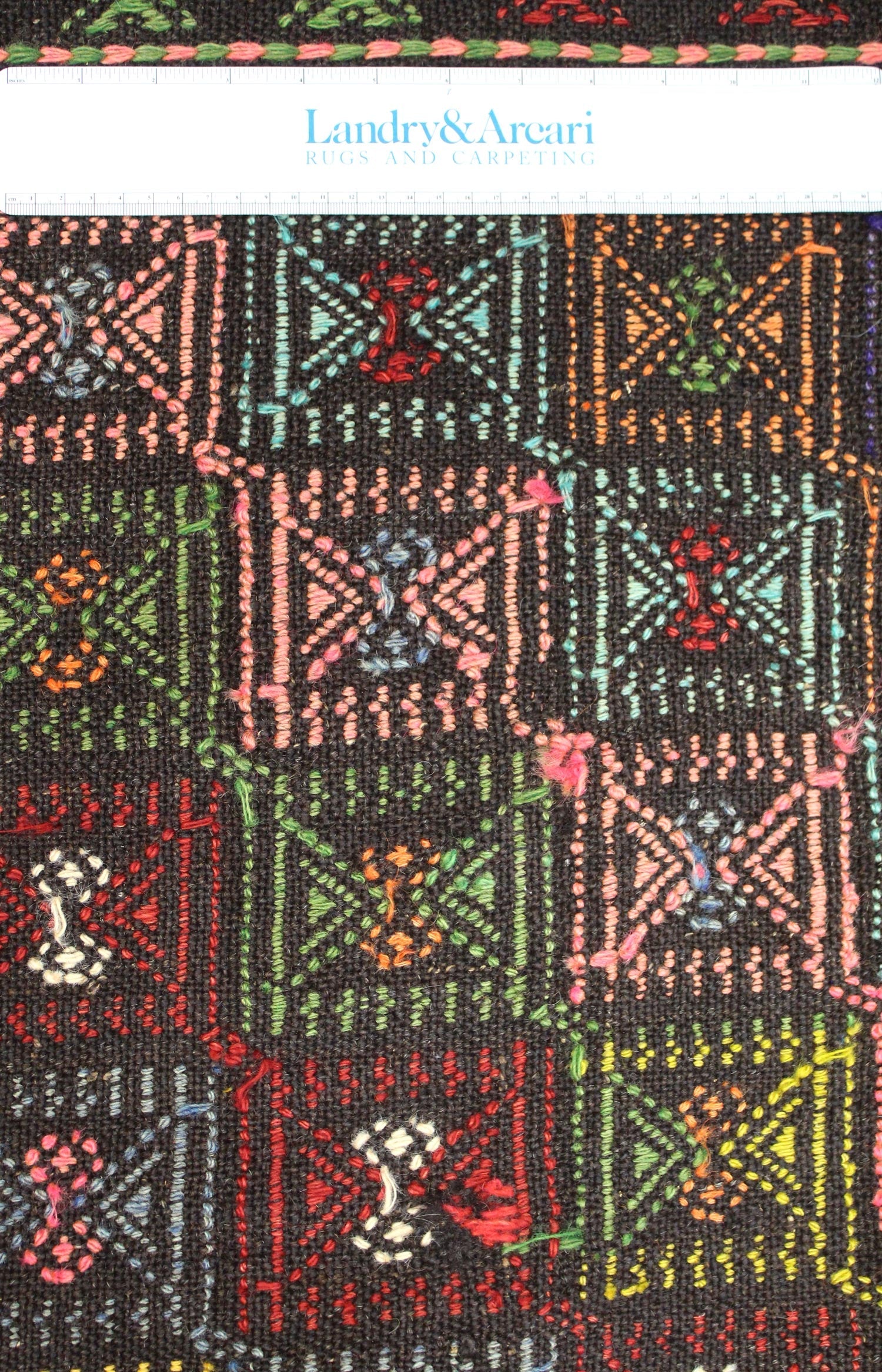 Vintage Jijim Handwoven Tribal Rug, J64800