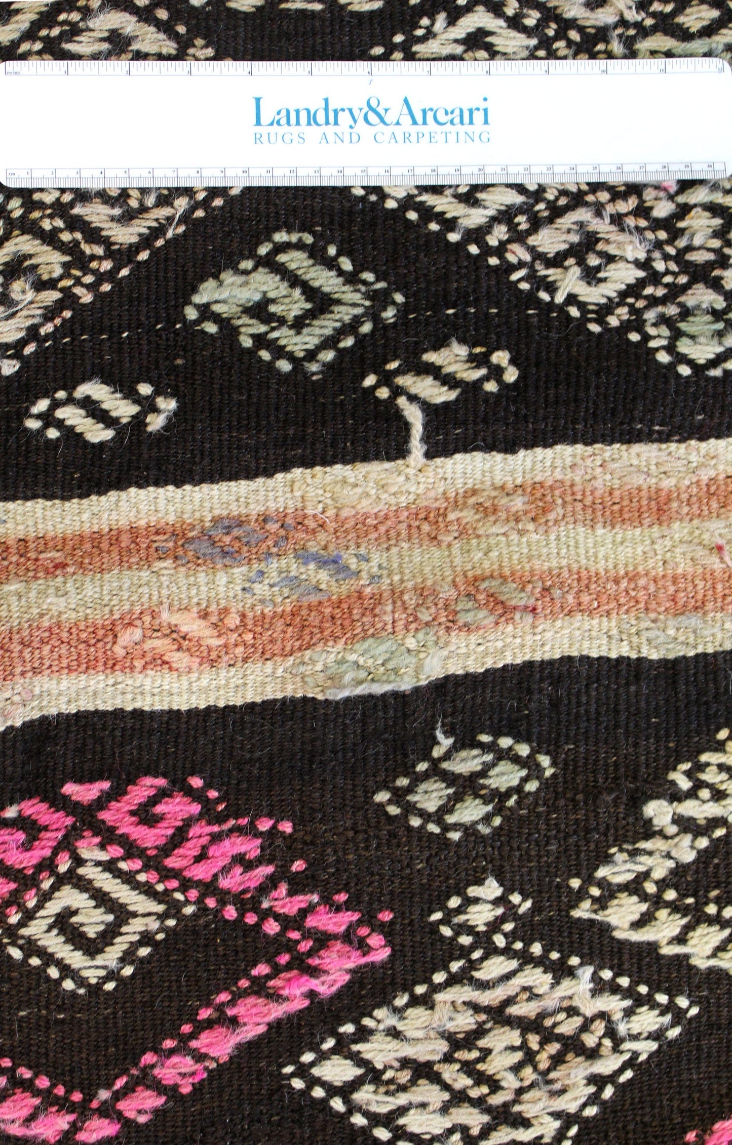 Vintage Jijim Handwoven Tribal Rug, J64804