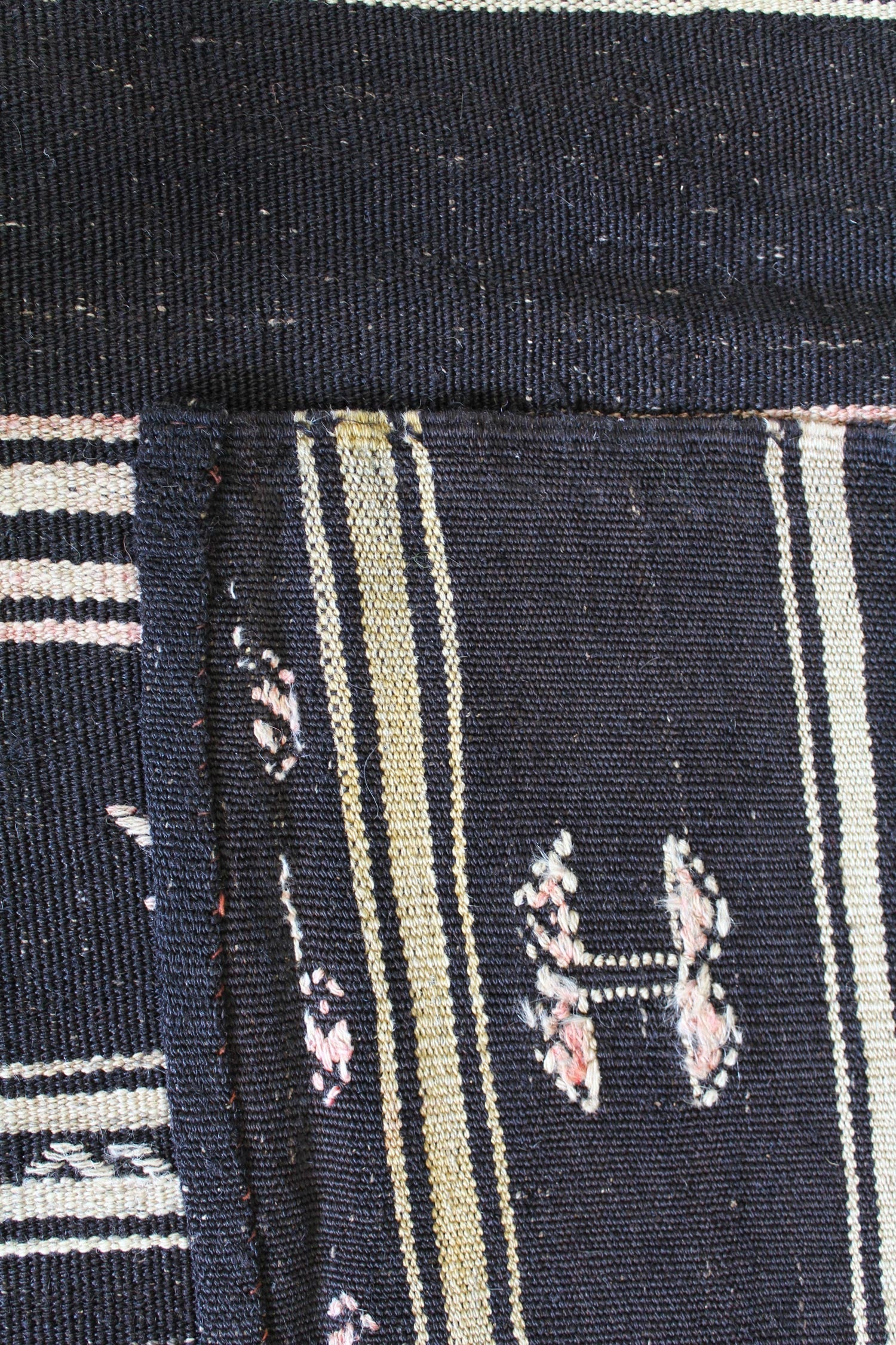 Vintage Kil Kilim Handwoven Tribal Rug, J59114