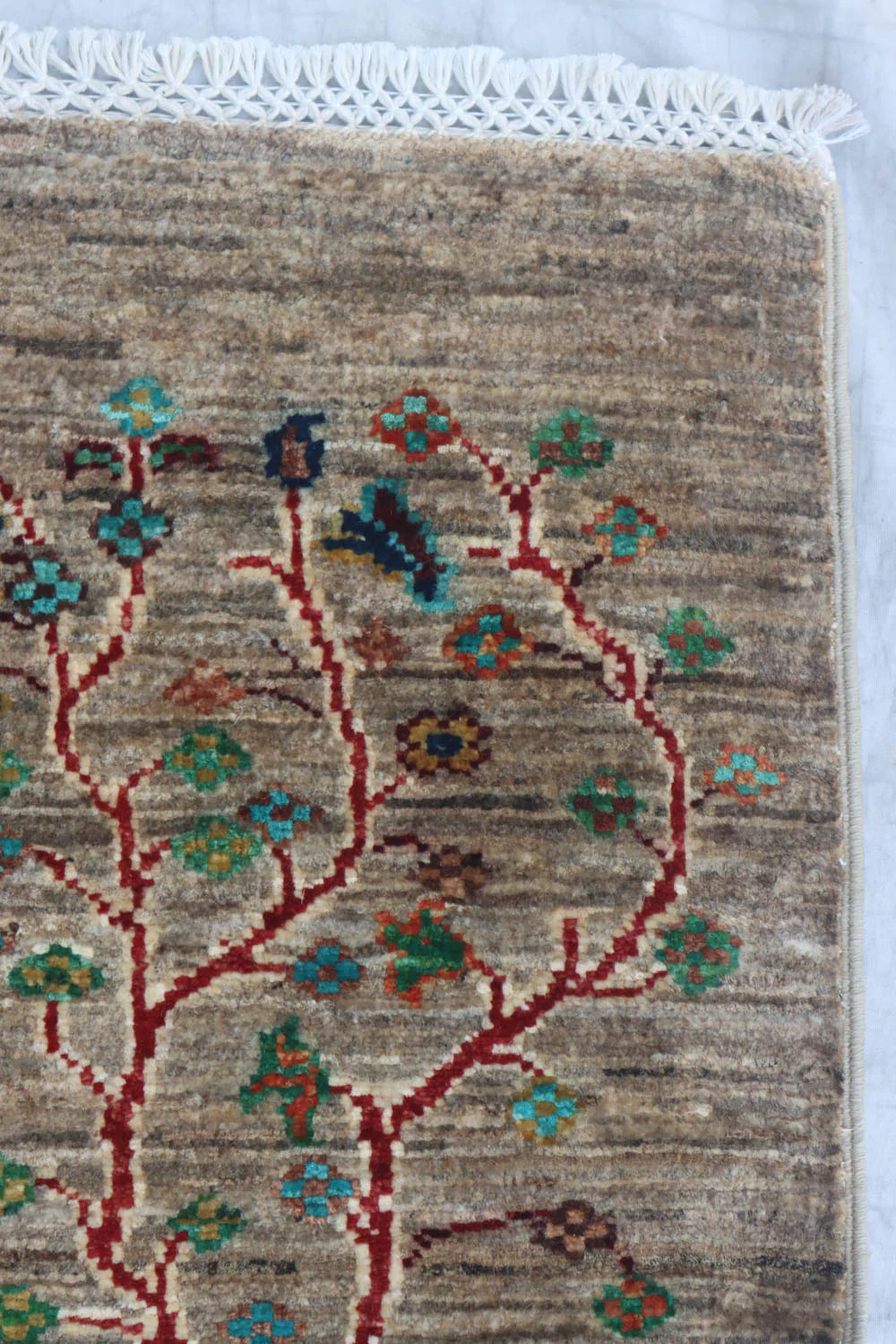 Luri Trees Handwoven Tribal Rug, J63780