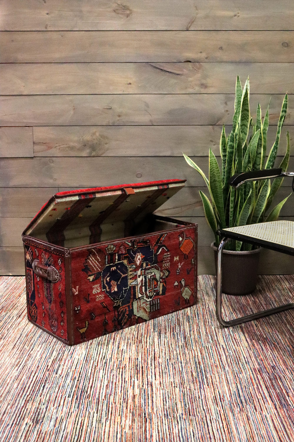 Tribal Ottoman Trunk, J67932