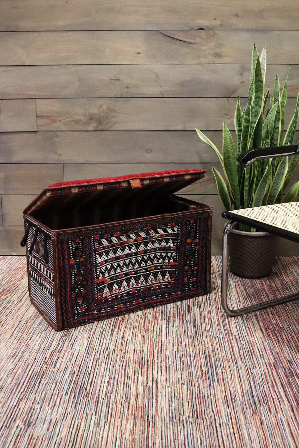 Tribal Ottoman Trunk, J67933