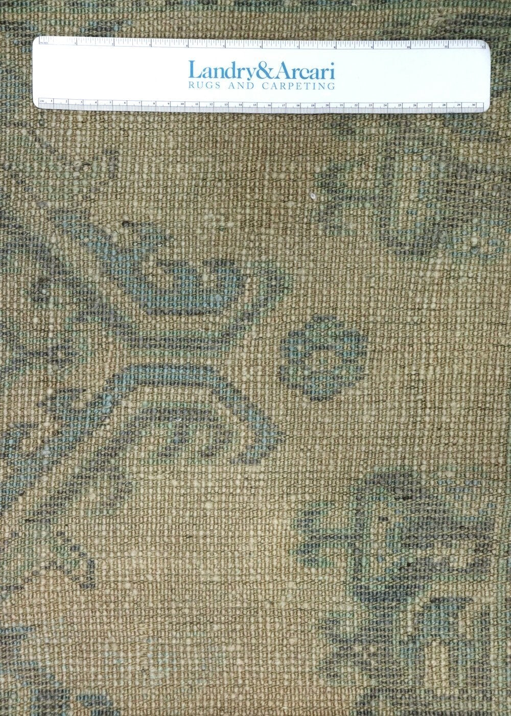 Vintage Oushak Handwoven Tribal Rug, J68619