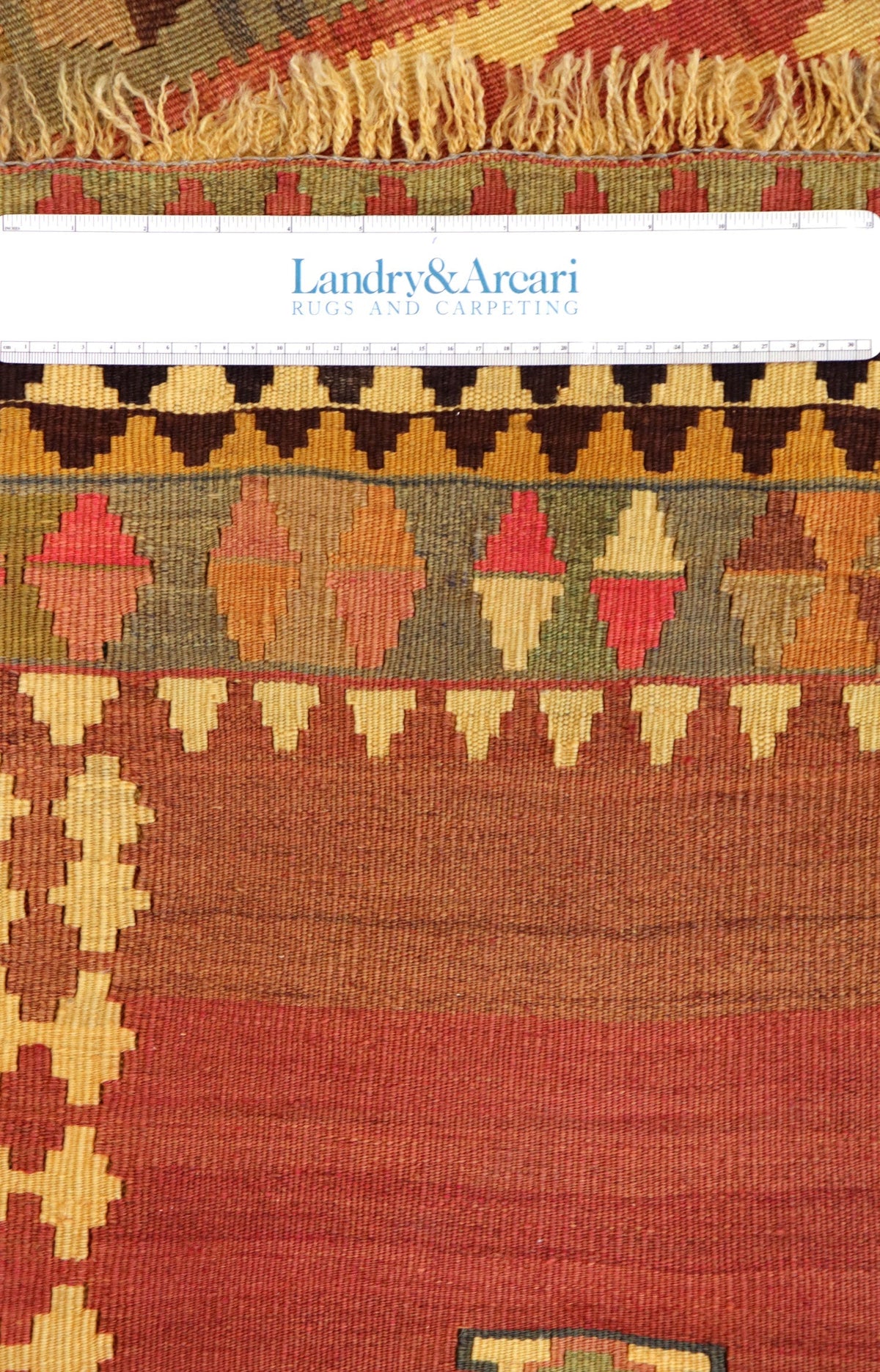 Vintage Qashqai Kilim Handwoven Tribal Rug, J65244