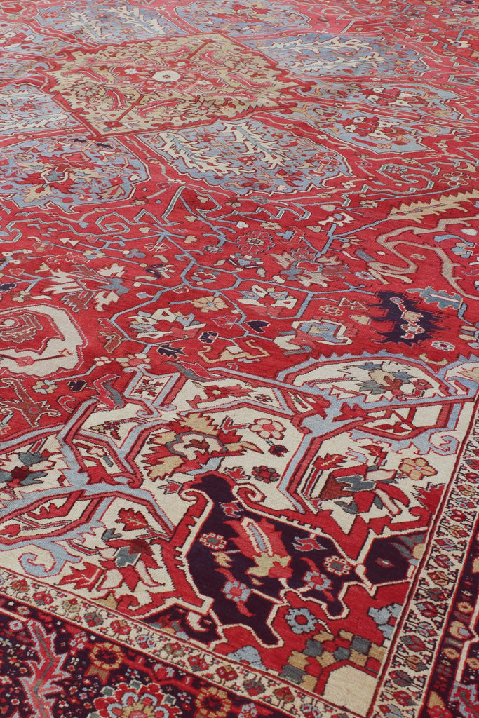 Antique Serapi Handwoven Tribal Rug Landry & Arcari