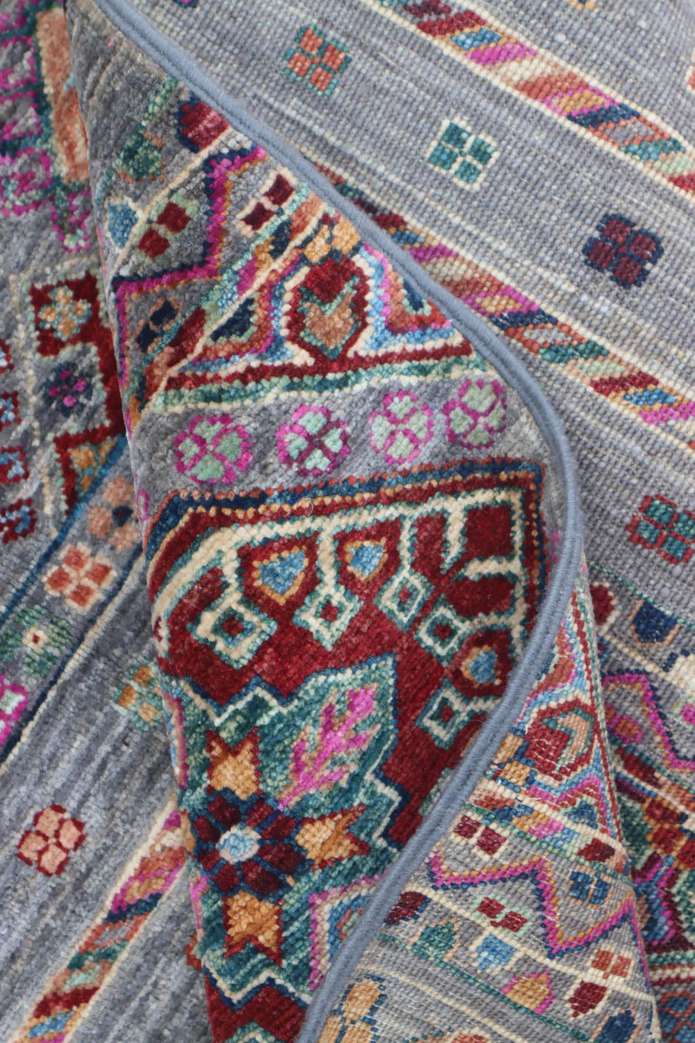 Shasavan Handwoven Tribal Rug, J63775