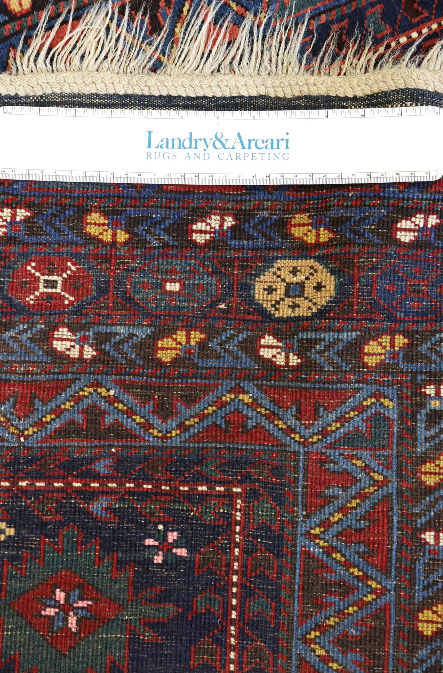 Antique Shirvan Handwoven Tribal Rug, J65240
