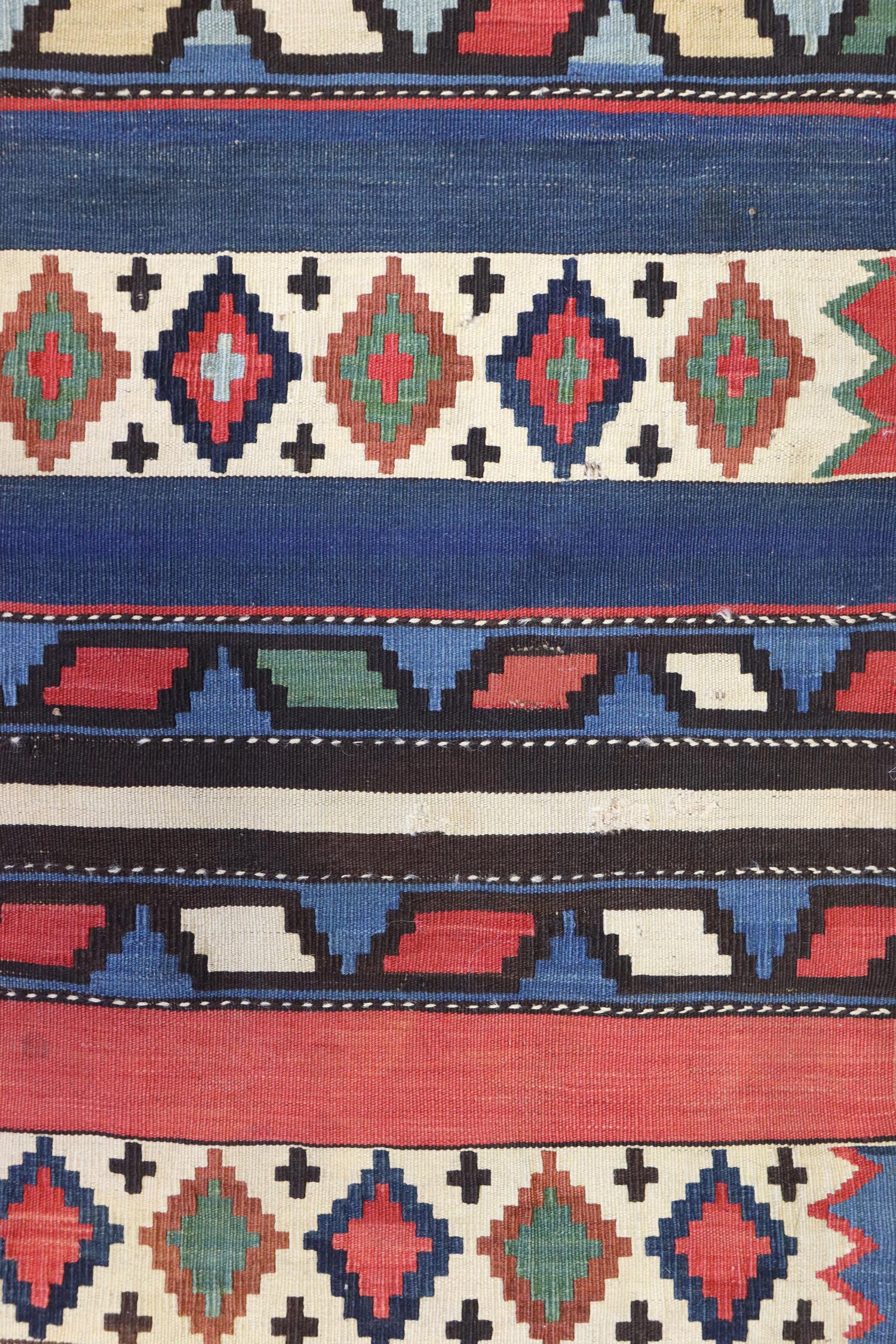 Antique Shirvan Handwoven Tribal Rug, J65831