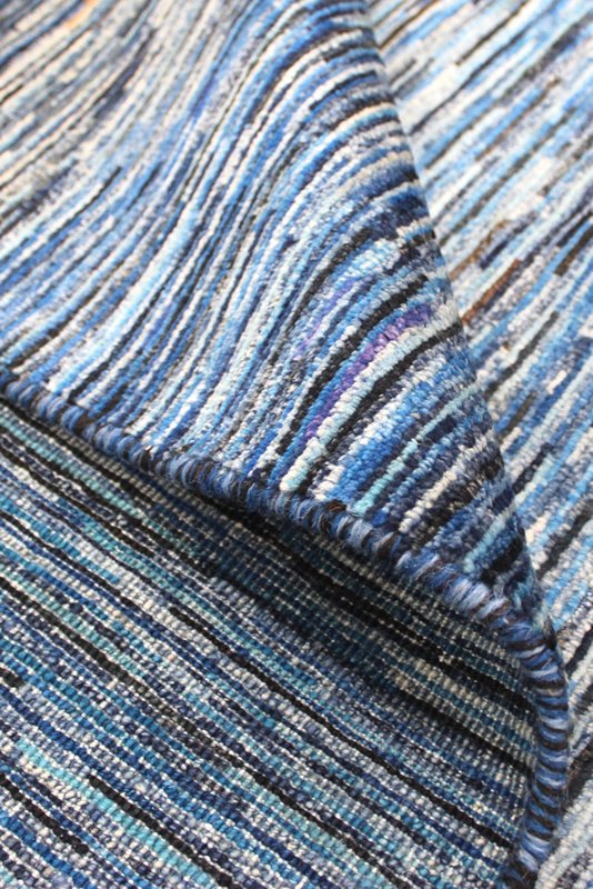 Simple Gabbeh Handwoven Tribal Rug, J63985