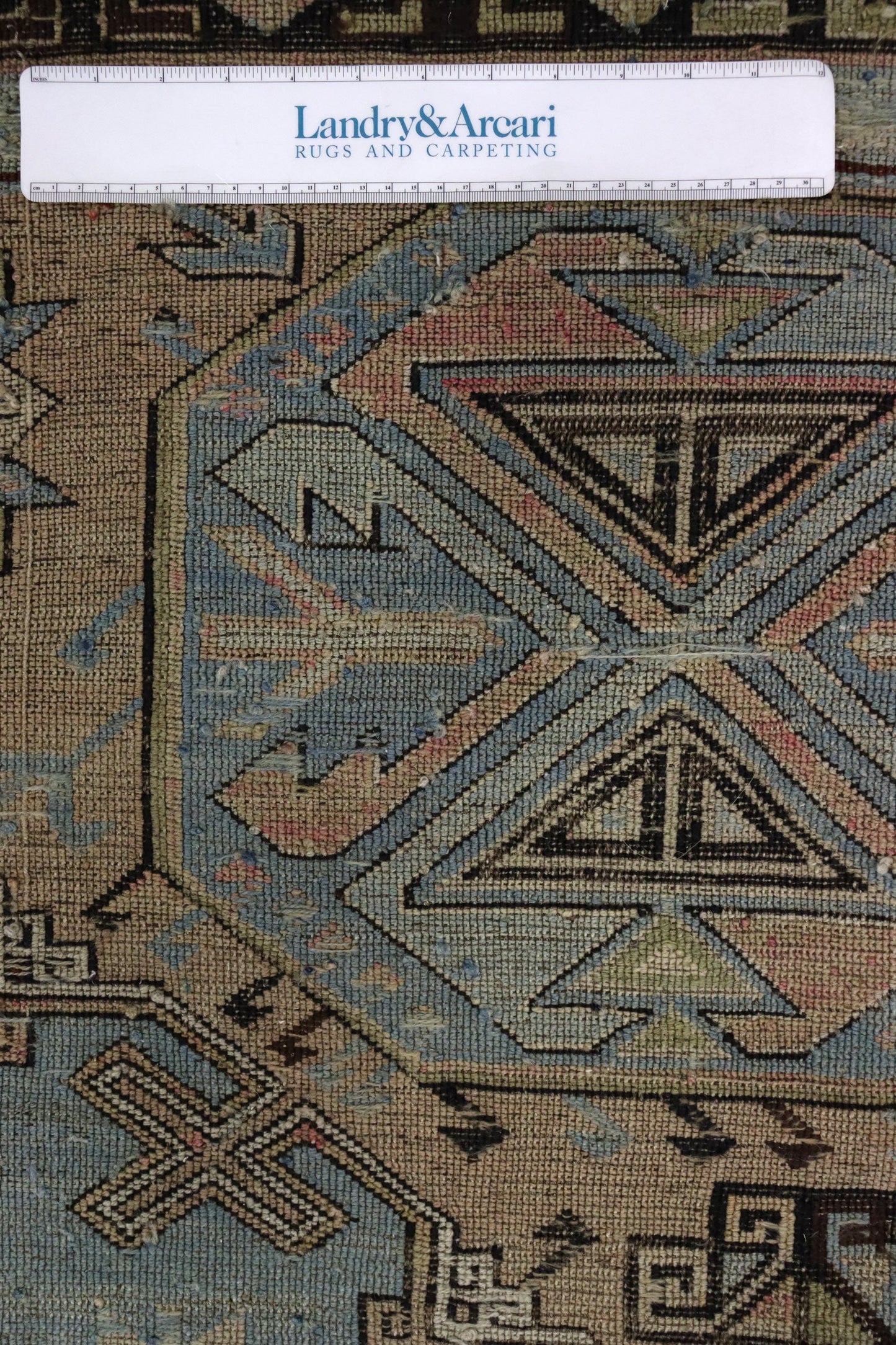 Vintage Soumak Handwoven Tribal Rug, J66415