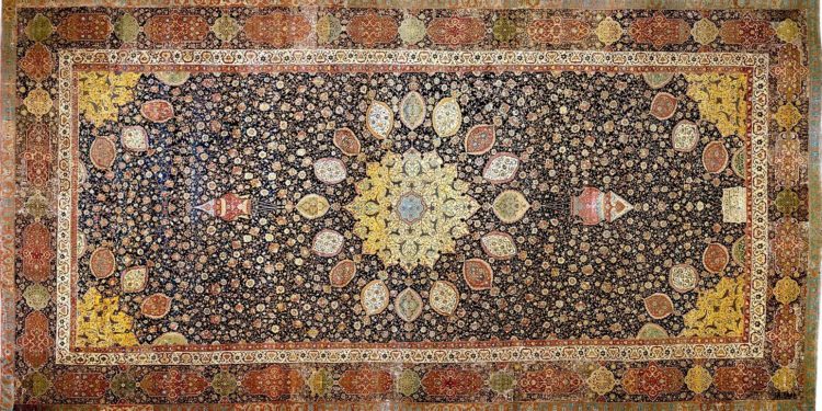 Twin Persian Carpets Take Different Paths