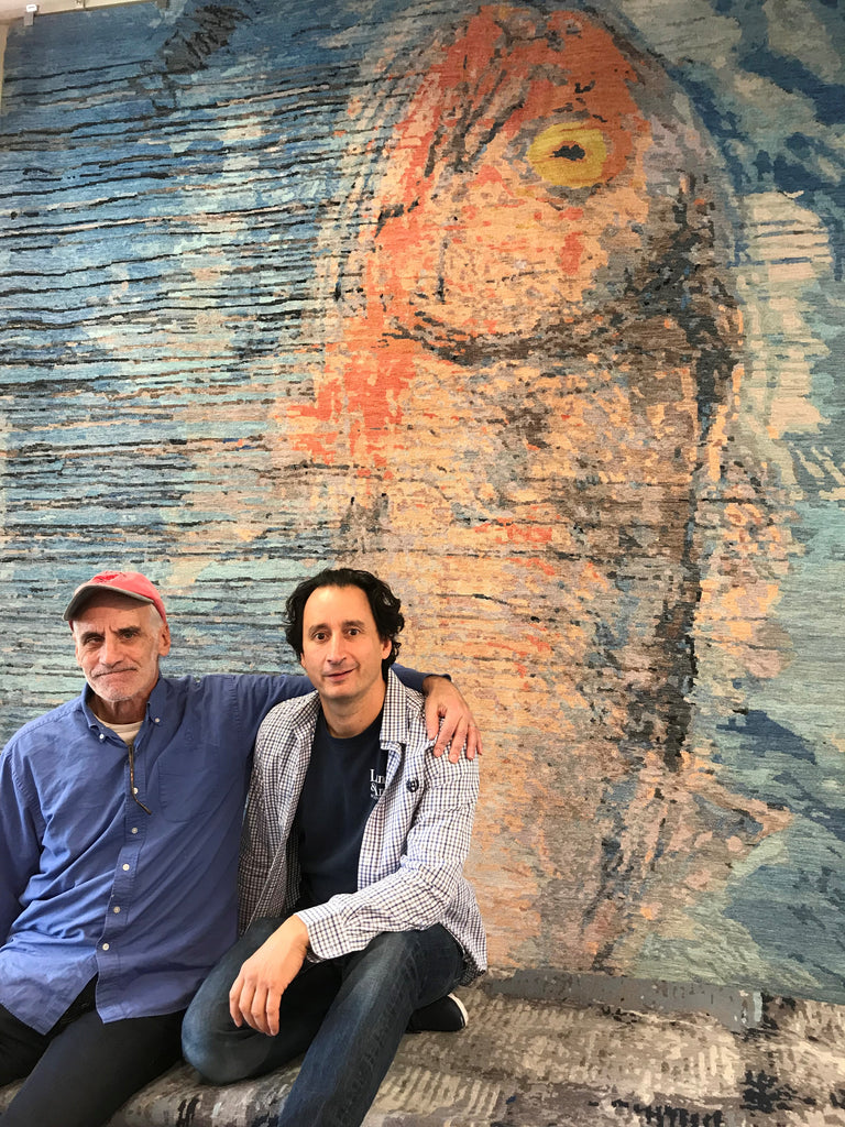 The Surprising Journey of Jon Sarkin and the Fish City Rug Collection