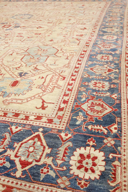 Vintage Serapi Handwoven Tribal Rug, 44968