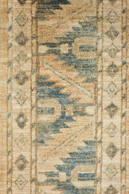 Vintage Kazak Handwoven Tribal Rug, J49607