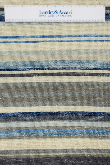 Stripe Soumak Handwoven Contemporary Rug, J80761