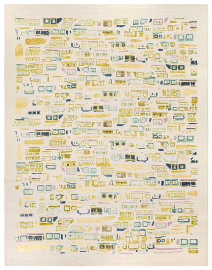 Goan Handwoven Contemporary Rug, J88508