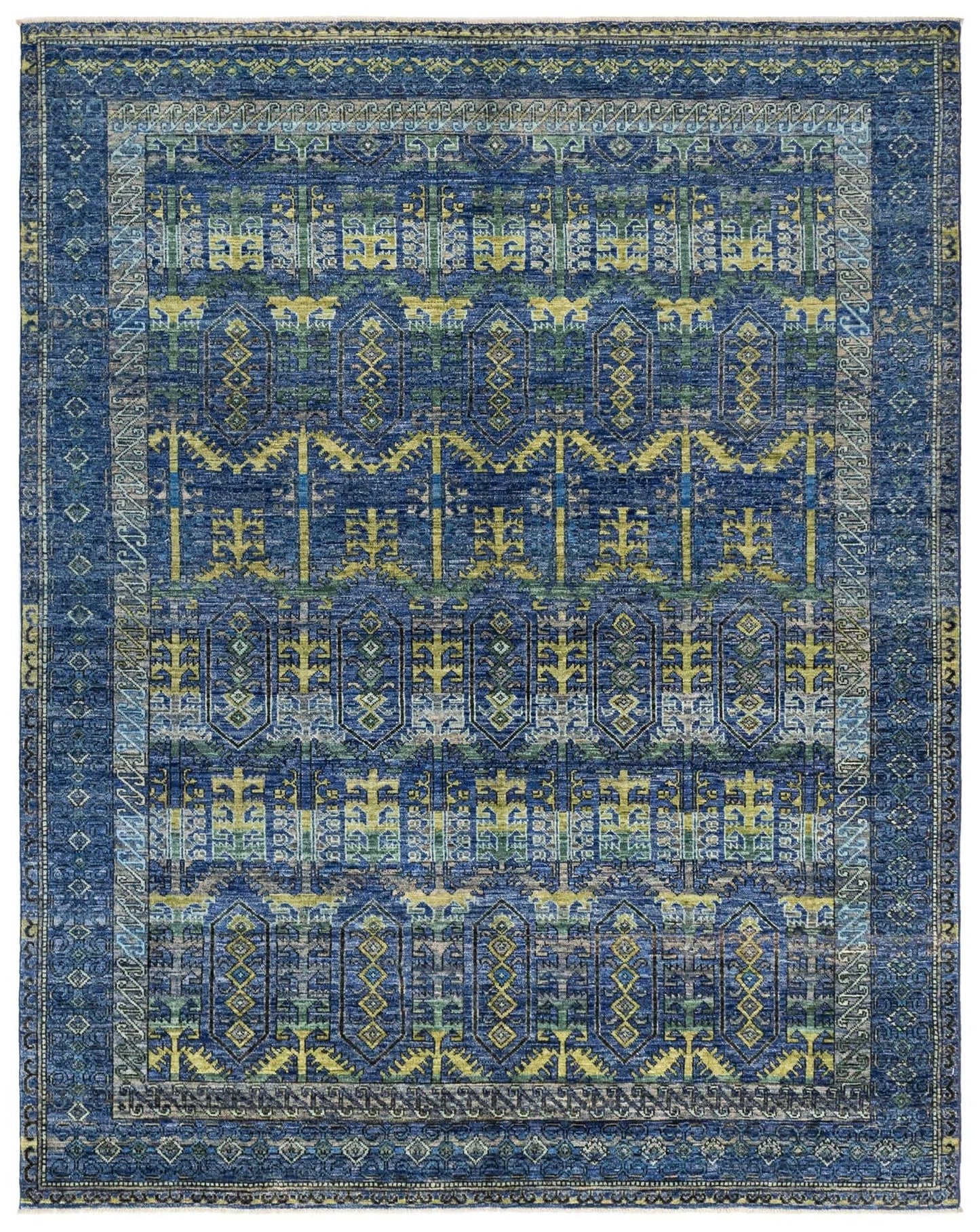  Baluchi Abrash Handwoven Tribal Rug