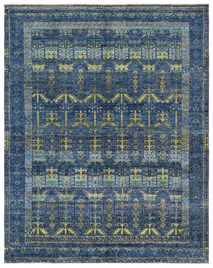  Baluchi Abrash Handwoven Tribal Rug