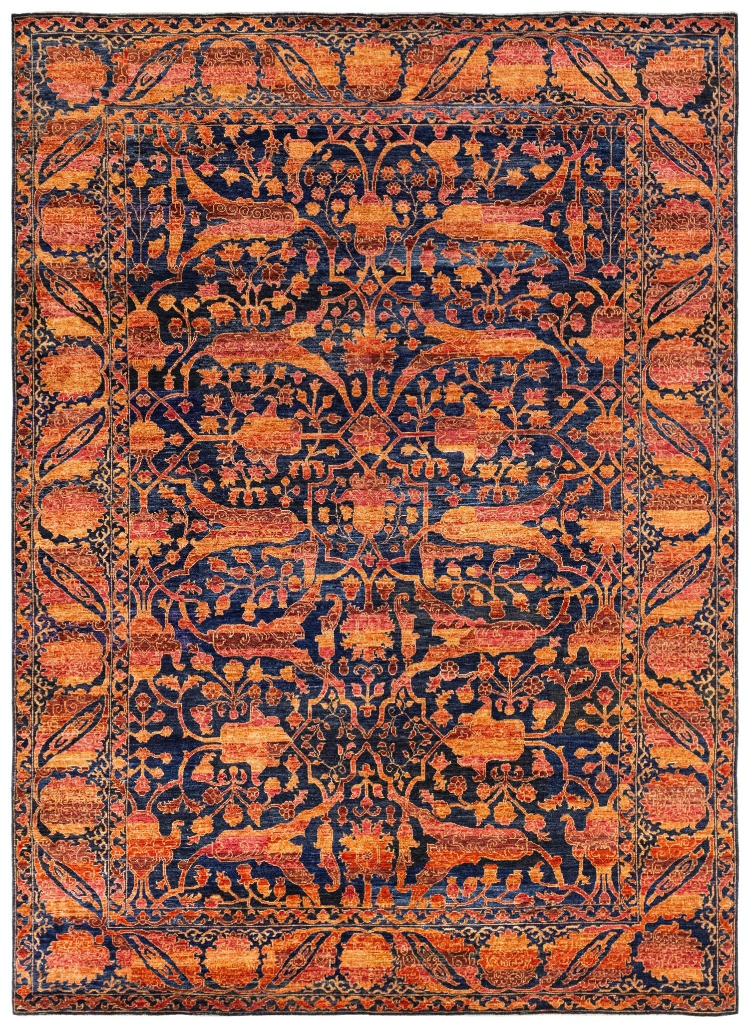 Garous Abrash Handwoven Tribal Rug | Landry & Arcari – Landry & Arcari ...