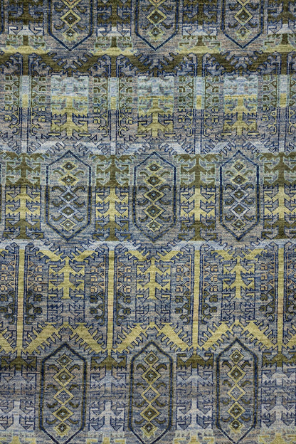 Baluchi Abrash Handwoven Tribal Rug, J87753
