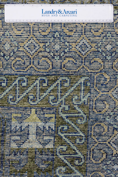 Baluchi Abrash Handwoven Tribal Rug, J87753