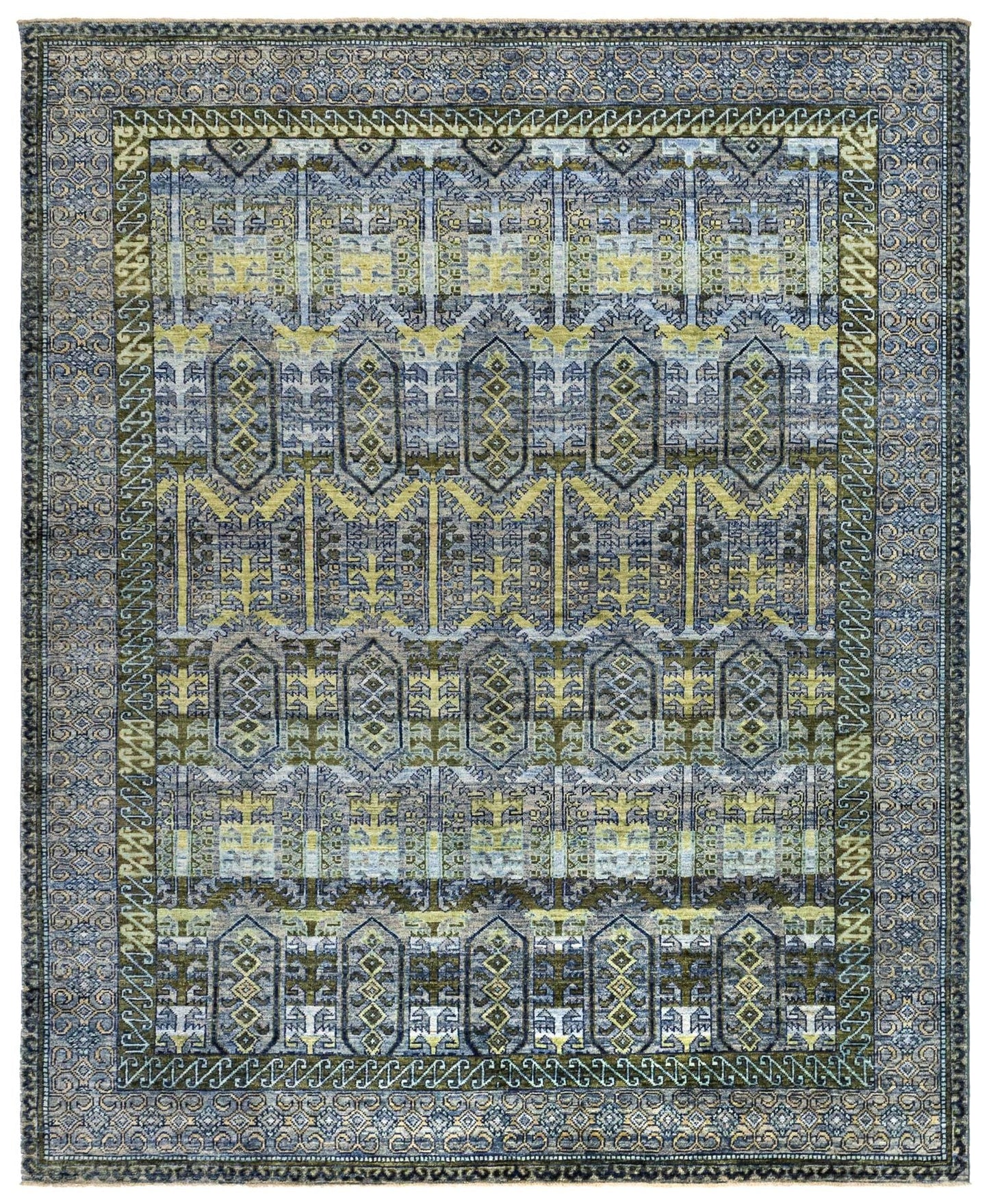  Baluchi Abrash Handwoven Tribal Rug