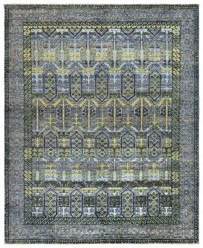  Baluchi Abrash Handwoven Tribal Rug