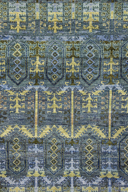Baluchi Abrash Handwoven Tribal Rug, J87754